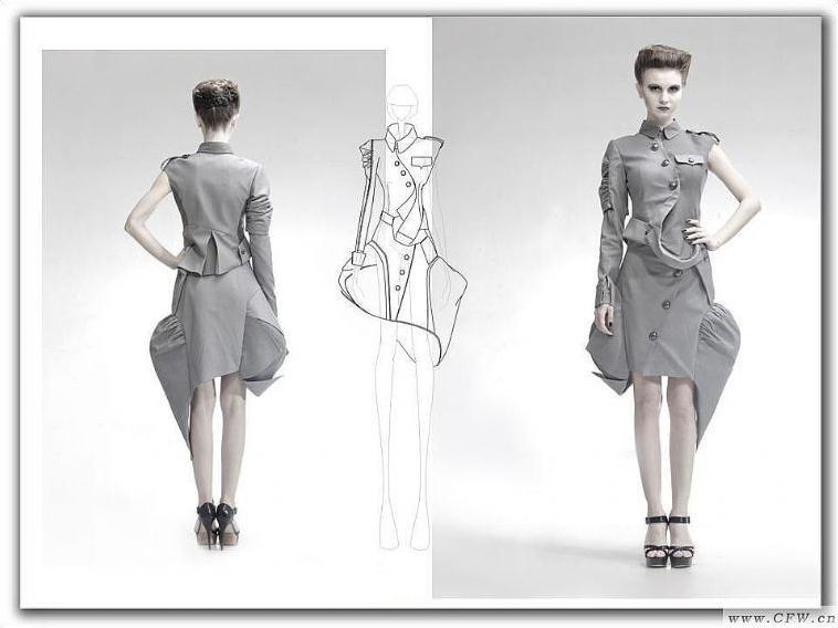 毕业设计-现代革命-女装设计-服装设计