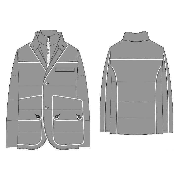 男装款式-外套夹克