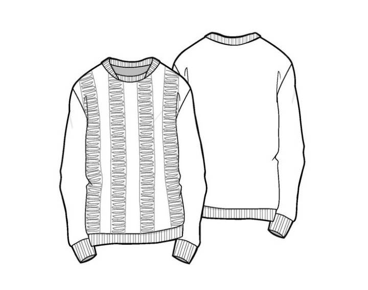 想买 0人收藏 0人喜欢 分享到: 名称:毛衣套头衫款式图 归属:毛衫针织